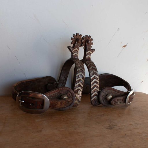 Used Professional Choice Spurs With Cactus Saddlery Spur Straps Sale Barn Professional's Choice