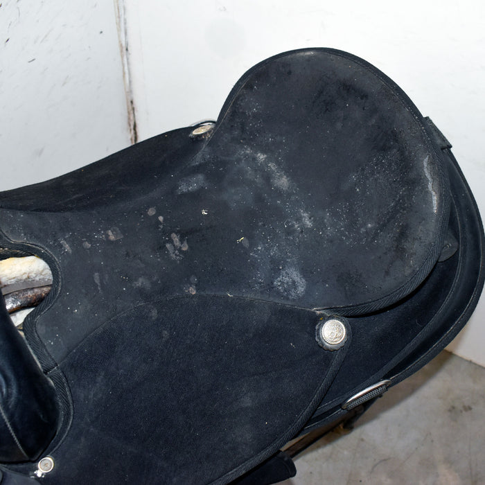 Used 16" Abetta Rider Saddle Sale Barn Abetta Saddle Co