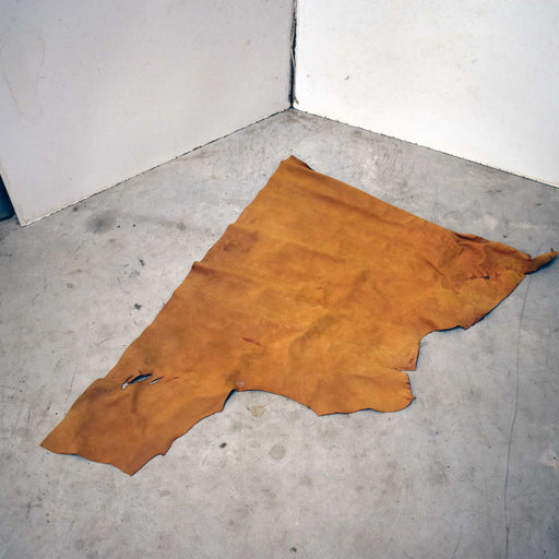 NEW Light Brown Buffed Leather Hide Piece Sale Barn misc
