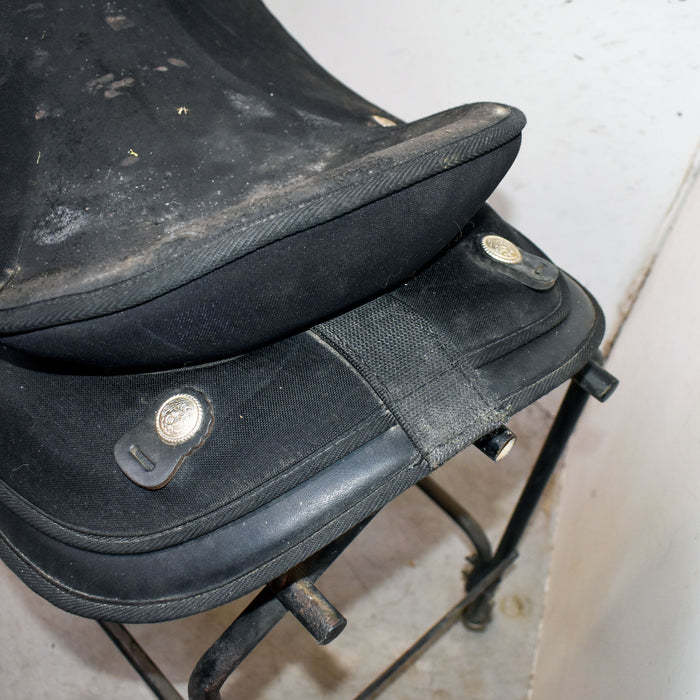 Used 16" Abetta Rider Saddle Sale Barn Abetta Saddle Co