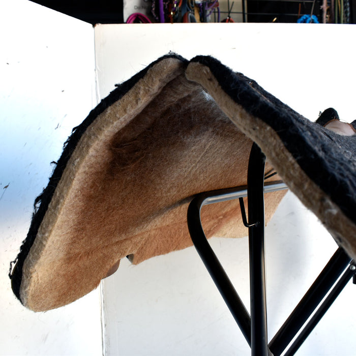 Used Cactus Creek Fleece Top Saddle Pad Sale Barn Cactus Creek Saddlery
