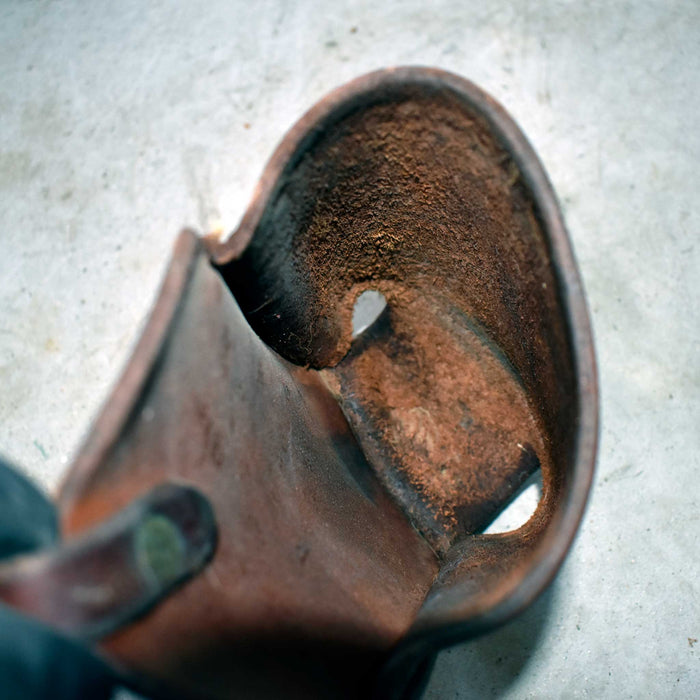 Used Heavy Oiled JR Saddle pouch Sale Barn JR Saddlery