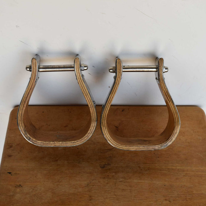 Used Wooden Monel Stirrups Sale Barn Teskeys