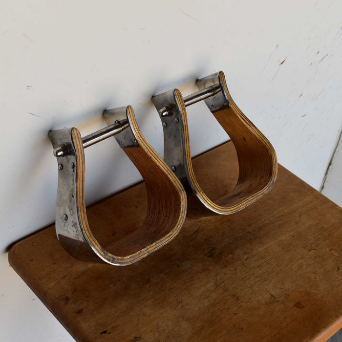 Used Wooden Monel Stirrups Sale Barn Teskeys