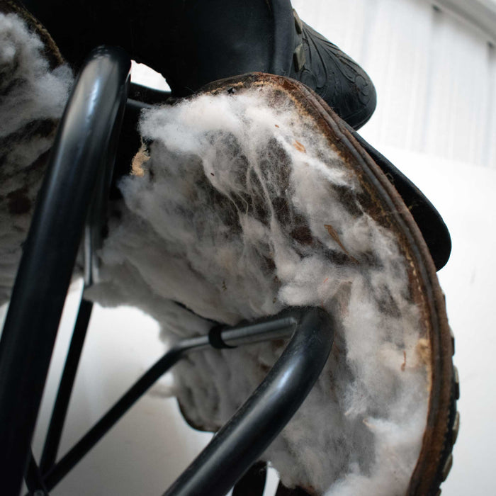 Used 14.5" Non-Rider Display Decor Saddle Only Sale Barn Misc