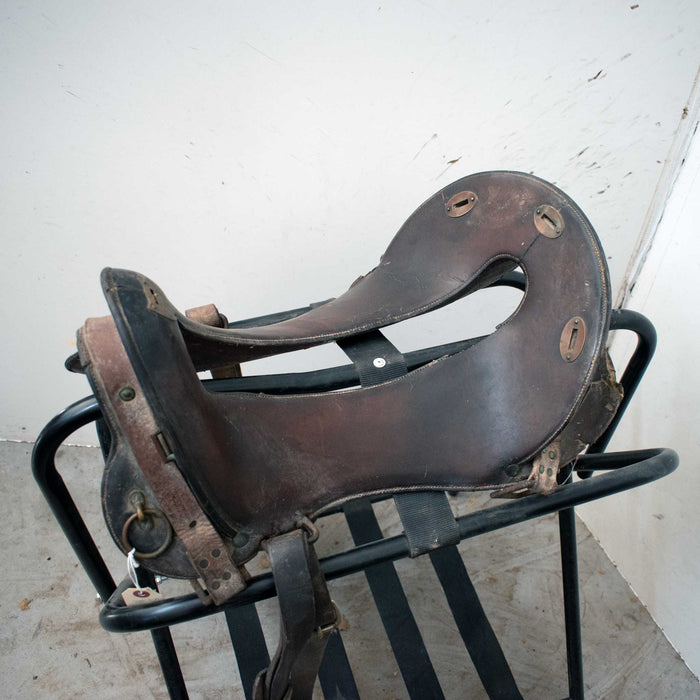 Used 12" US Army Non-Rider Decor Saddle Sale Barn misc