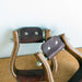 LIKE NEW Don Orrell Galvanized Wooden Stirrups - YOUTH Sale Barn Don Orrell