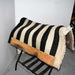 Used Black Stripped Saddle Blanket Sale Barn misc