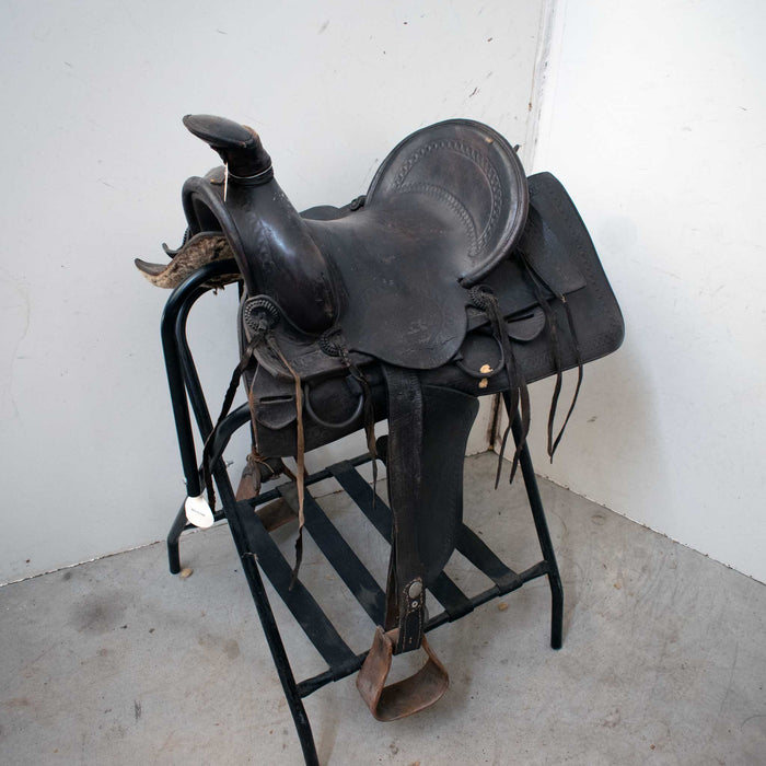 Used 14" Non-Rider Decor Only Saddle Sale Barn misc