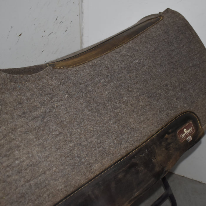 Used Classic Equine Wool Felt Saddle Pad