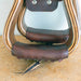 LIKE NEW Don Orrell Galvanized Wooden Stirrups - YOUTH Sale Barn Don Orrell