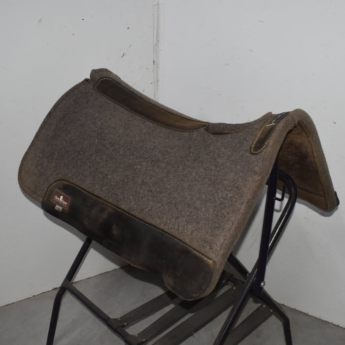 Used Classic Equine Wool Felt Saddle Pad