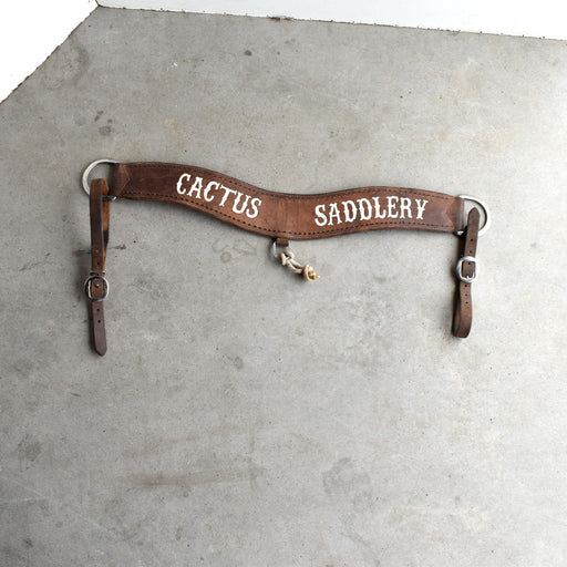 Used Cactus Saddlery Rough-out Tripping Collar Sale Barn CACTUS SADDLERY