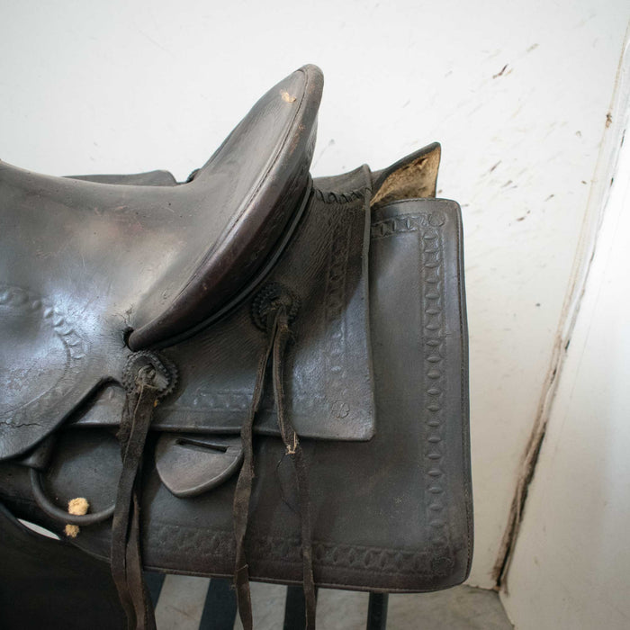 Used 14" Non-Rider Decor Only Saddle Sale Barn misc