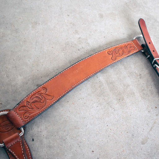 Lightly Used Teskeys Light Oil Breast Collar Sale Barn Teskey's Saddle Shop