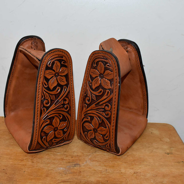 Lightly Used Cashel Floral Crooked Stirrups Sale Barn Cashel