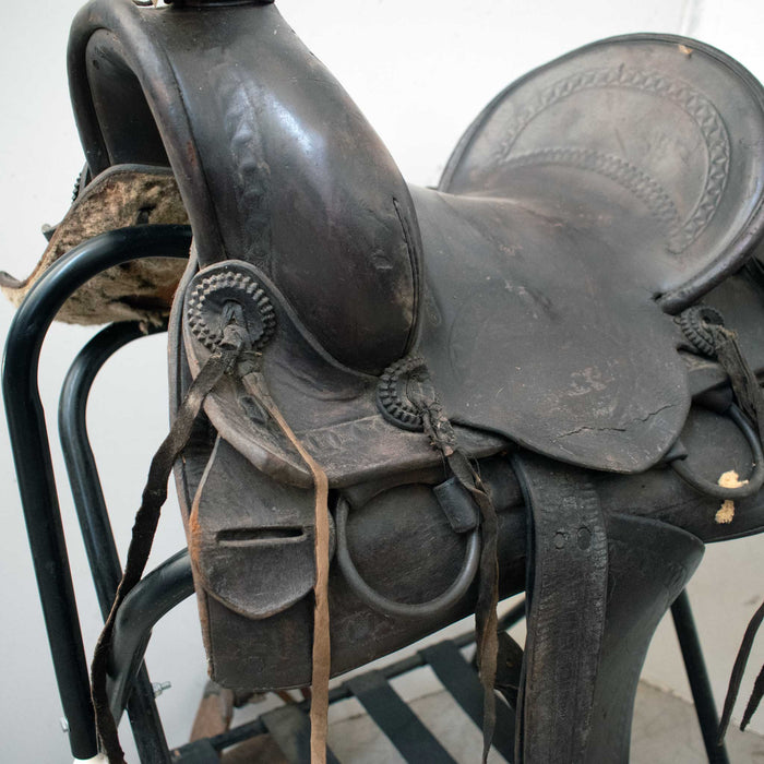Used 14" Non-Rider Decor Only Saddle Sale Barn misc