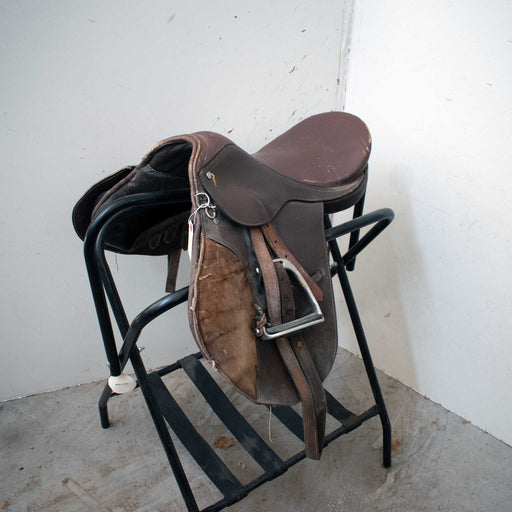 Used 15" English Non-Rider Decor Saddle Sale Barn misc