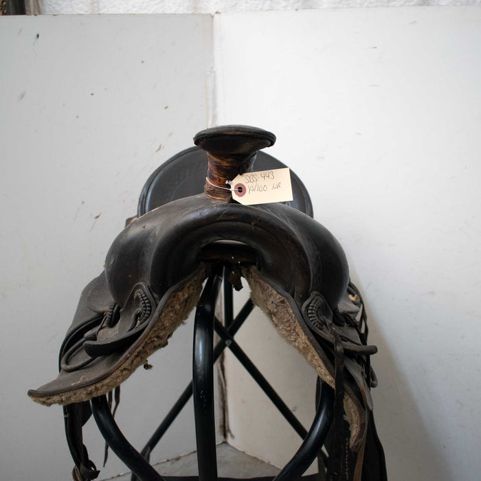Used 14" Non-Rider Decor Only Saddle Sale Barn misc
