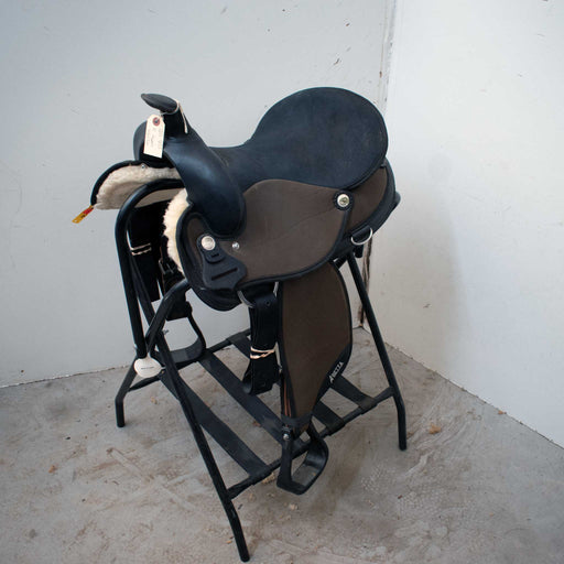 Used 16" Abetta Rider Saddle Sale Barn Abetta Saddle Co