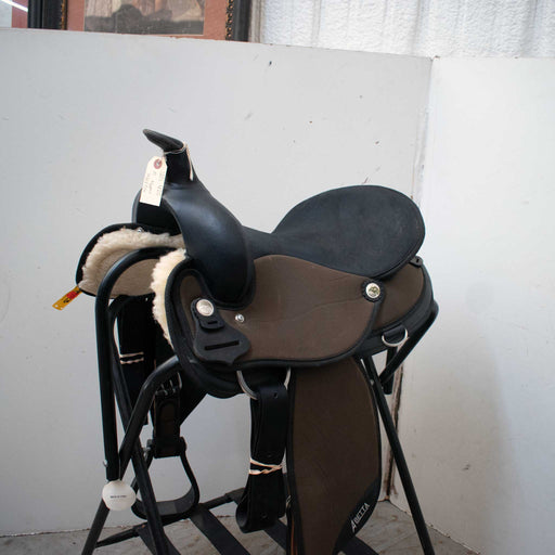 Used 16" Abetta Rider Saddle Sale Barn Abetta Saddle Co