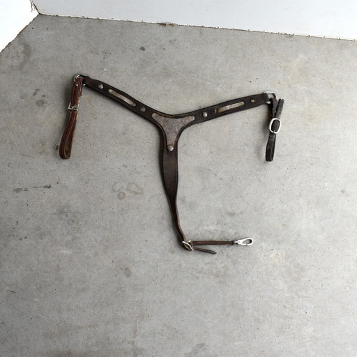 Used Engraved Plated Breast Collar Sale Barn Teskey's