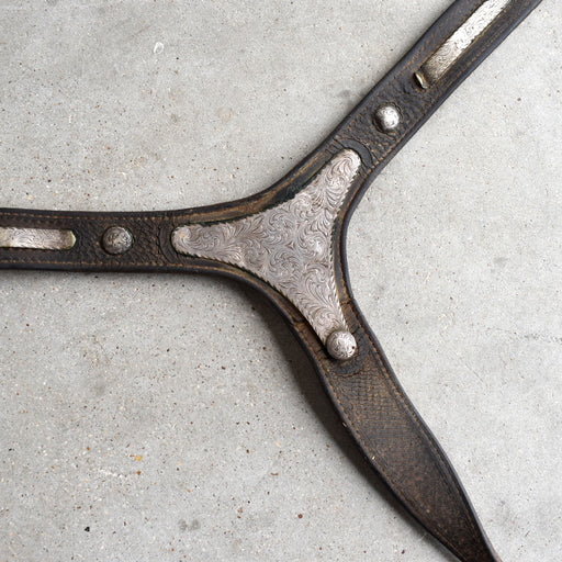 Used Engraved Plated Breast Collar Sale Barn Teskey's