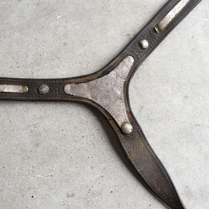 Used Engraved Plated Breast Collar Sale Barn Teskey's