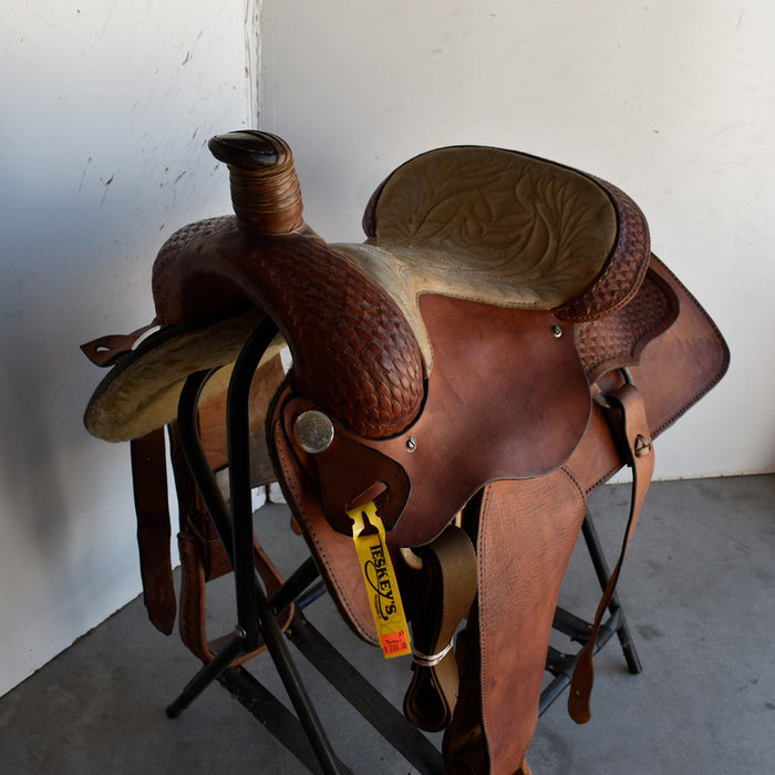 Used 15.5" Rider Saddle Sale Barn Teskey's