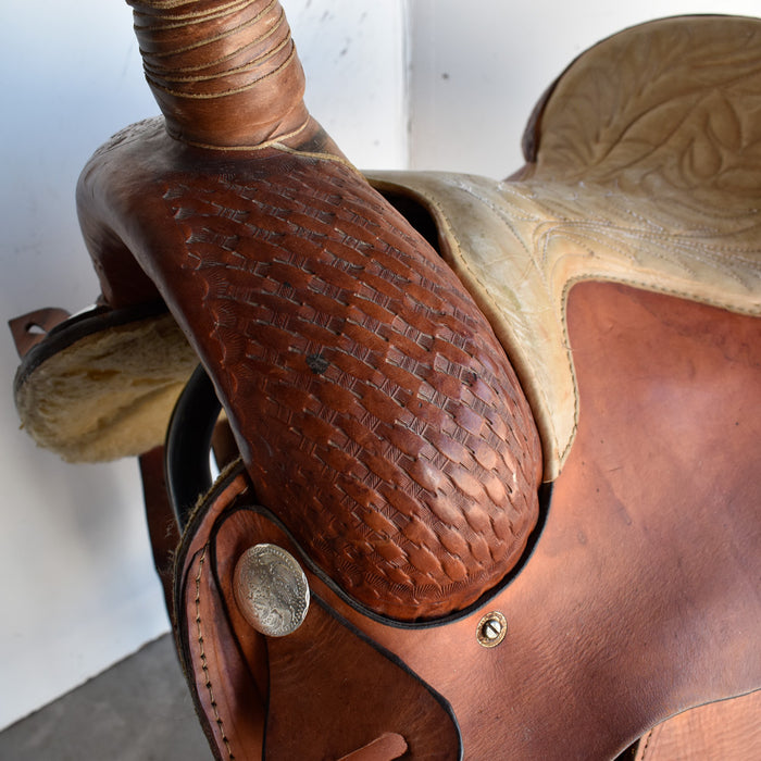 Used 15.5" Rider Saddle Sale Barn Teskey's