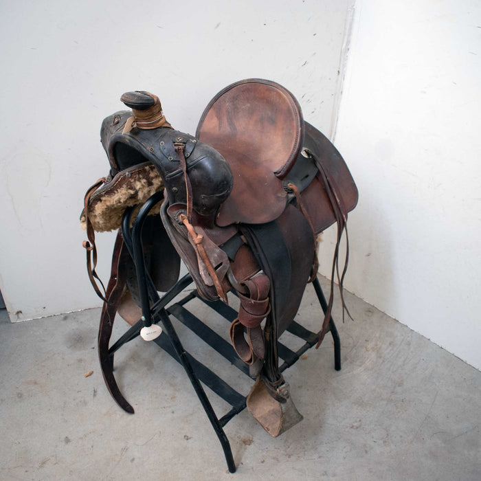 Used 13.5" Heiser Non-Rider Saddle Sale Barn Heiser