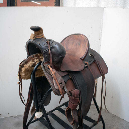 Used 13.5" Heiser Non-Rider Saddle Sale Barn Heiser