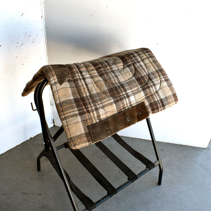 Used Checkered Pony Saddle Pad Sale Barn Teskey's