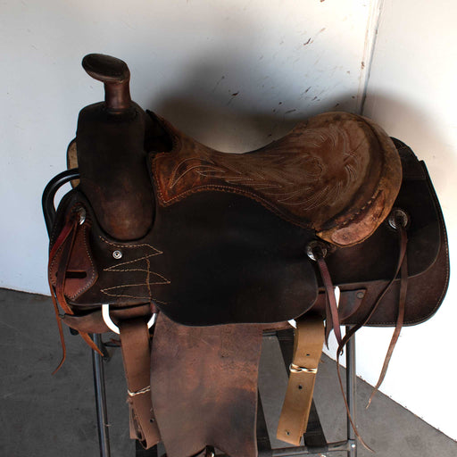 Used 16" C.A. Kohen Maker Non-Rider Saddle Sale Barn MISC
