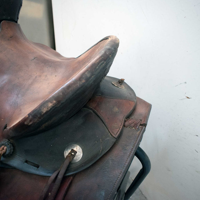 Used 13.5" Heiser Non-Rider Saddle Sale Barn Heiser