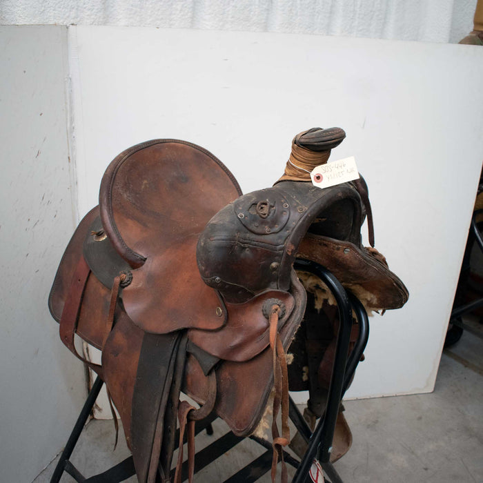 Used 13.5" Heiser Non-Rider Saddle Sale Barn Heiser