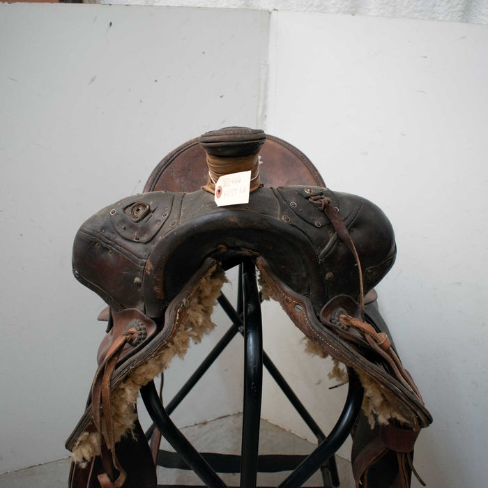 Used 13.5" Heiser Non-Rider Saddle Sale Barn Heiser