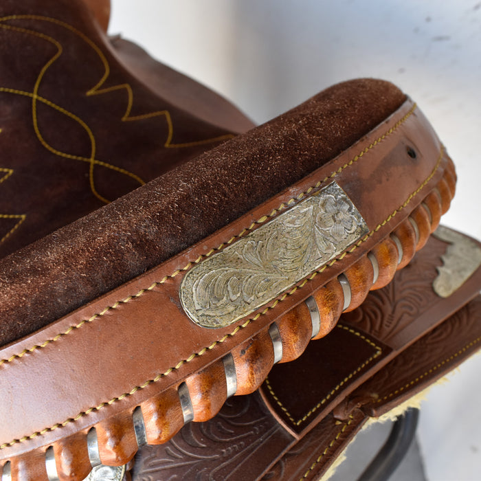 Used 16" Eagle Original Rider Saddle Sale Barn Eagle Orignial