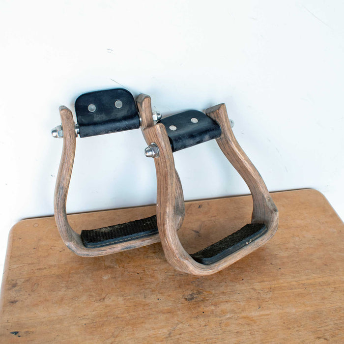 Used Don Orrell Wooden Stirrups Sale Barn Don Orrell