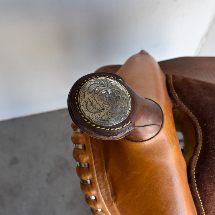 Used 16" Eagle Original Rider Saddle Sale Barn Eagle Orignial