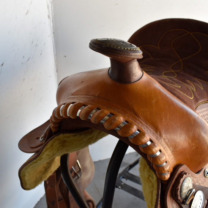 Used 16" Eagle Original Rider Saddle Sale Barn Eagle Orignial