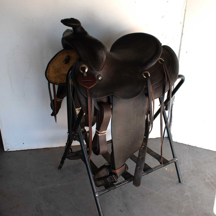 Used 13.5" Eddleman Bros Non-Rider Saddle Sale Barn MISC