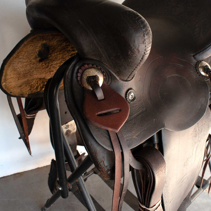 Used 13.5" Eddleman Bros Non-Rider Saddle Sale Barn MISC
