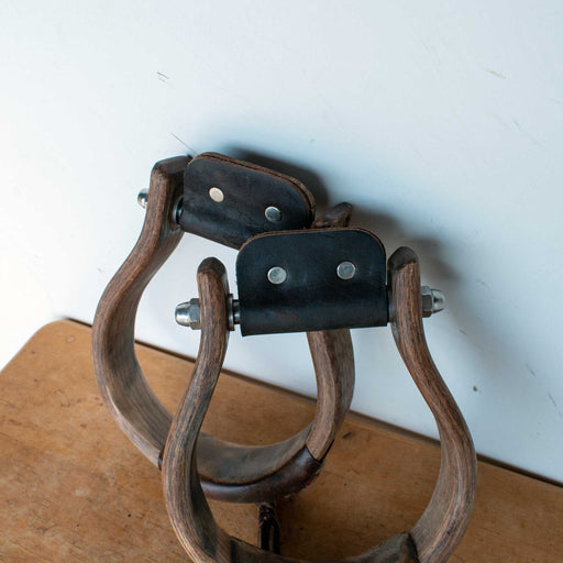 Used Don Orrell Oxbow Rounded Wooden Stirrups Sale Barn Don Orrell