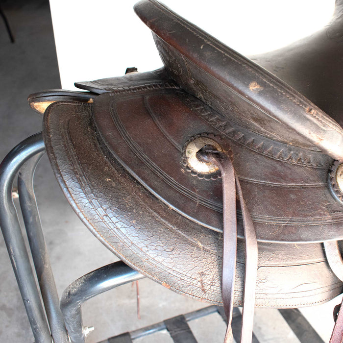 Used 13.5" Eddleman Bros Non-Rider Saddle Sale Barn MISC