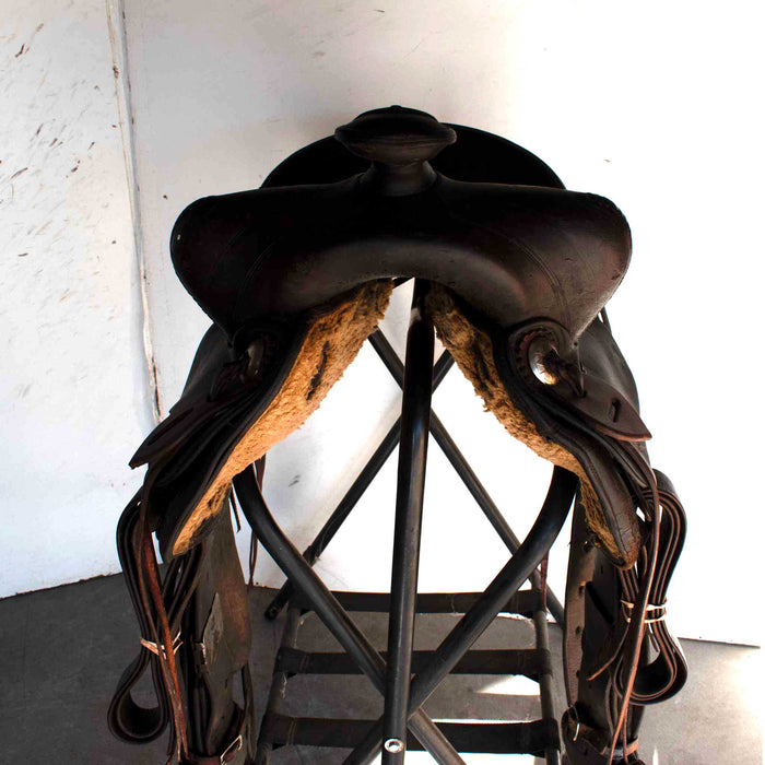 Used 13.5" Eddleman Bros Non-Rider Saddle Sale Barn MISC