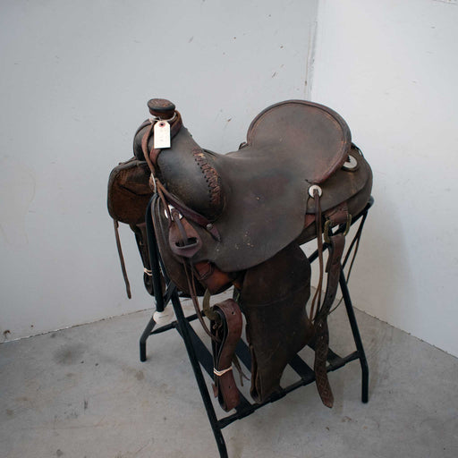 Used 16" Non-Rider Decor Only Saddle Sale Barn Misc