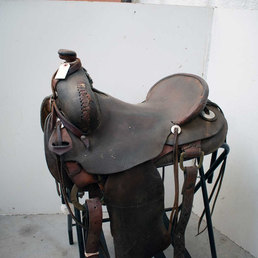 Used 16" Non-Rider Decor Only Saddle Sale Barn Misc