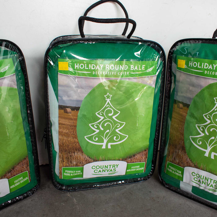 NEW Holiday Round Bale Covers Set OF 3 Sale Barn Teskey's