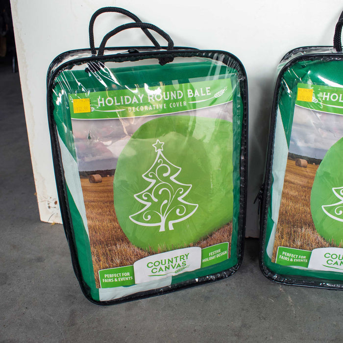 NEW Holiday Round Bale Covers Set OF 3 Sale Barn Teskey's